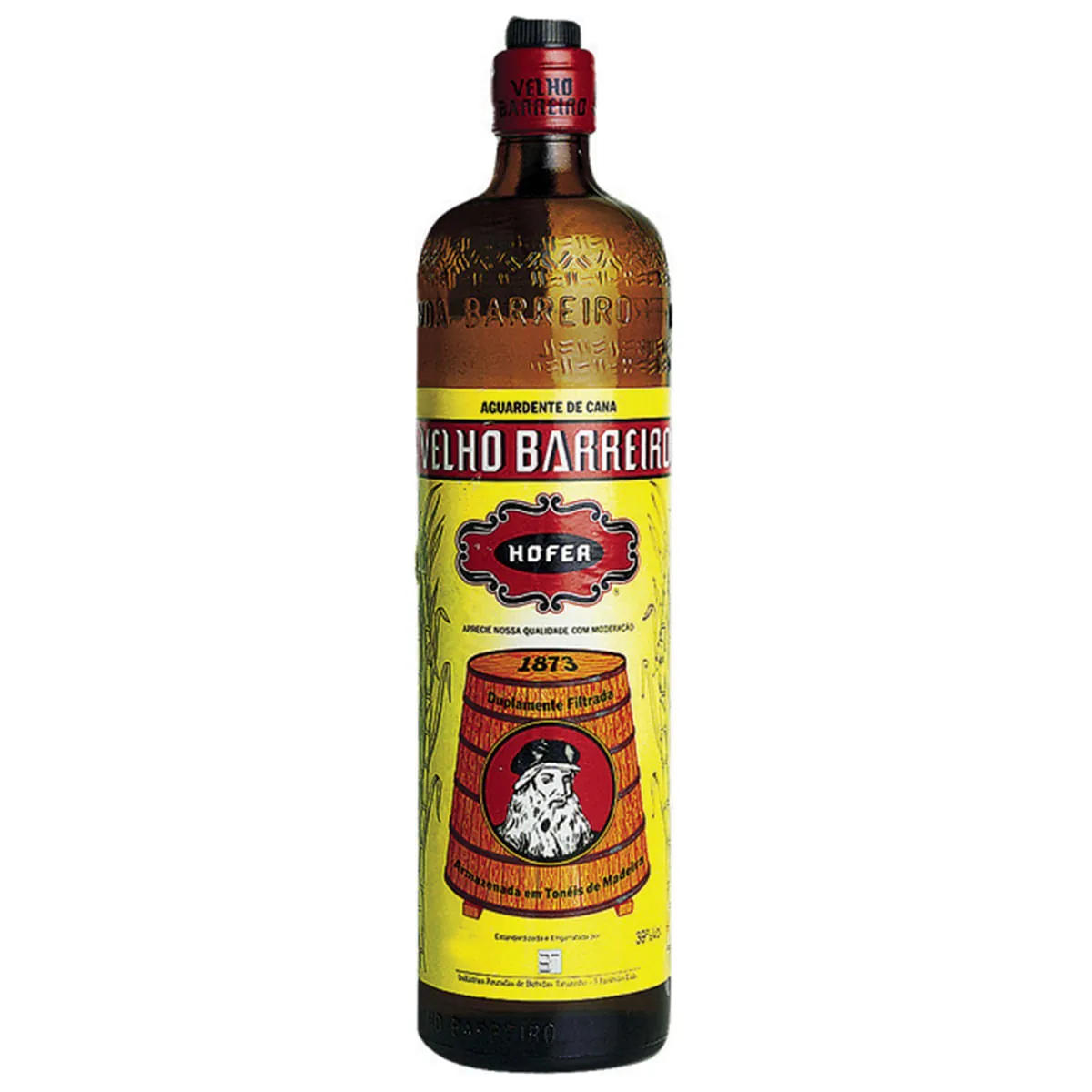 Cachaça Velho Barreiro 910 ml