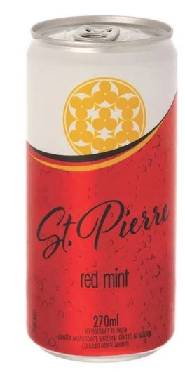 Refrigerante St.Pierre Red Mint 270ml