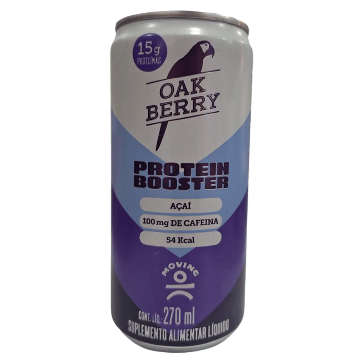 Moving Lt.270ml Protein Booster Oakberry Acai