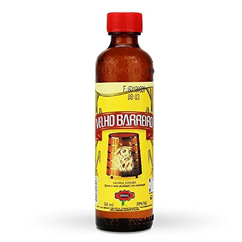 CACHAÇA VELHO BARREIRO MINI DOSE 50ML