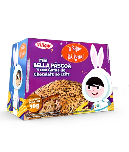Colomba Bella Pascoa O Show Da Luna G.chocolate