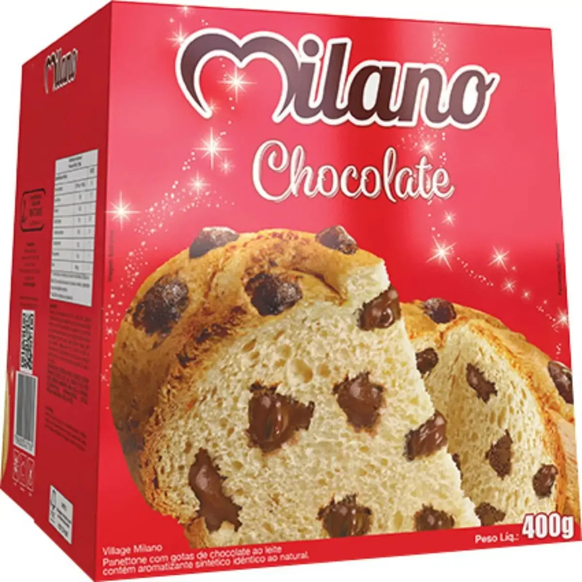 Panettone com Gotas de Chocolate Milano 400g