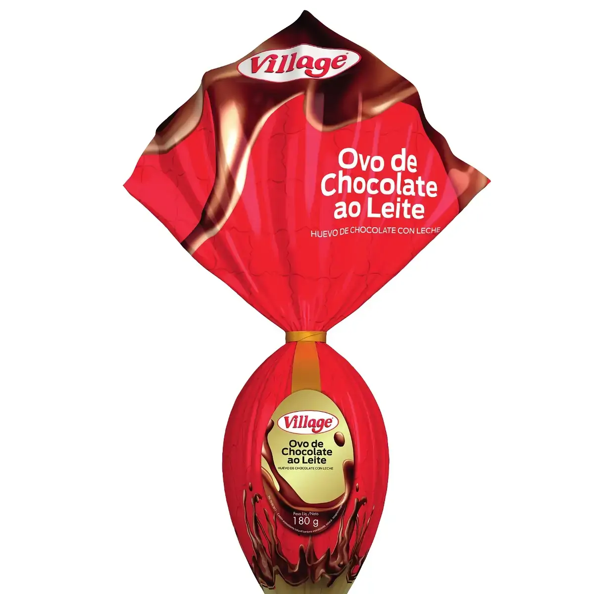 Ovo de Páscoa VILLAGE Chocolate ao Leite 180g