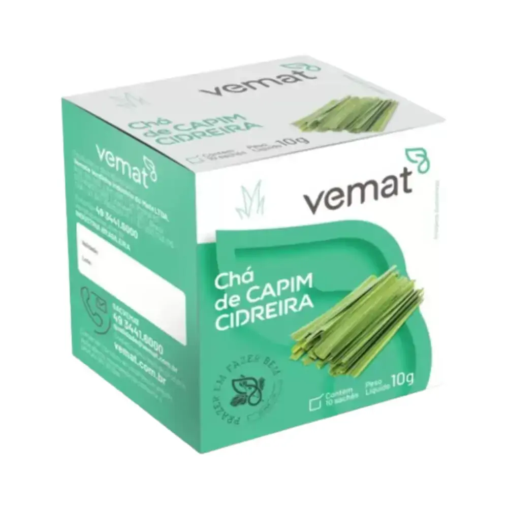 Cha Vemat Cidreira C/10
