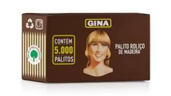 Palito Dente Gina Caixa C/5000unidade