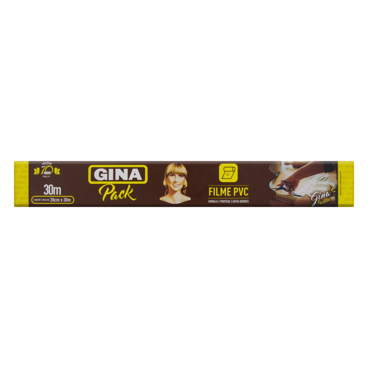 Filme Pvc Gina Pack 28cm X 30m