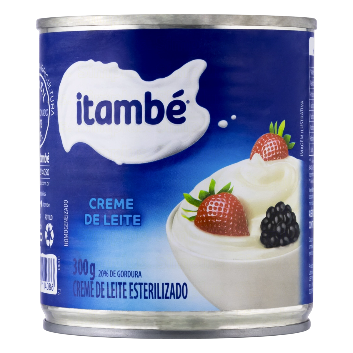 Creme De Leite Itambe Lv Pg270g