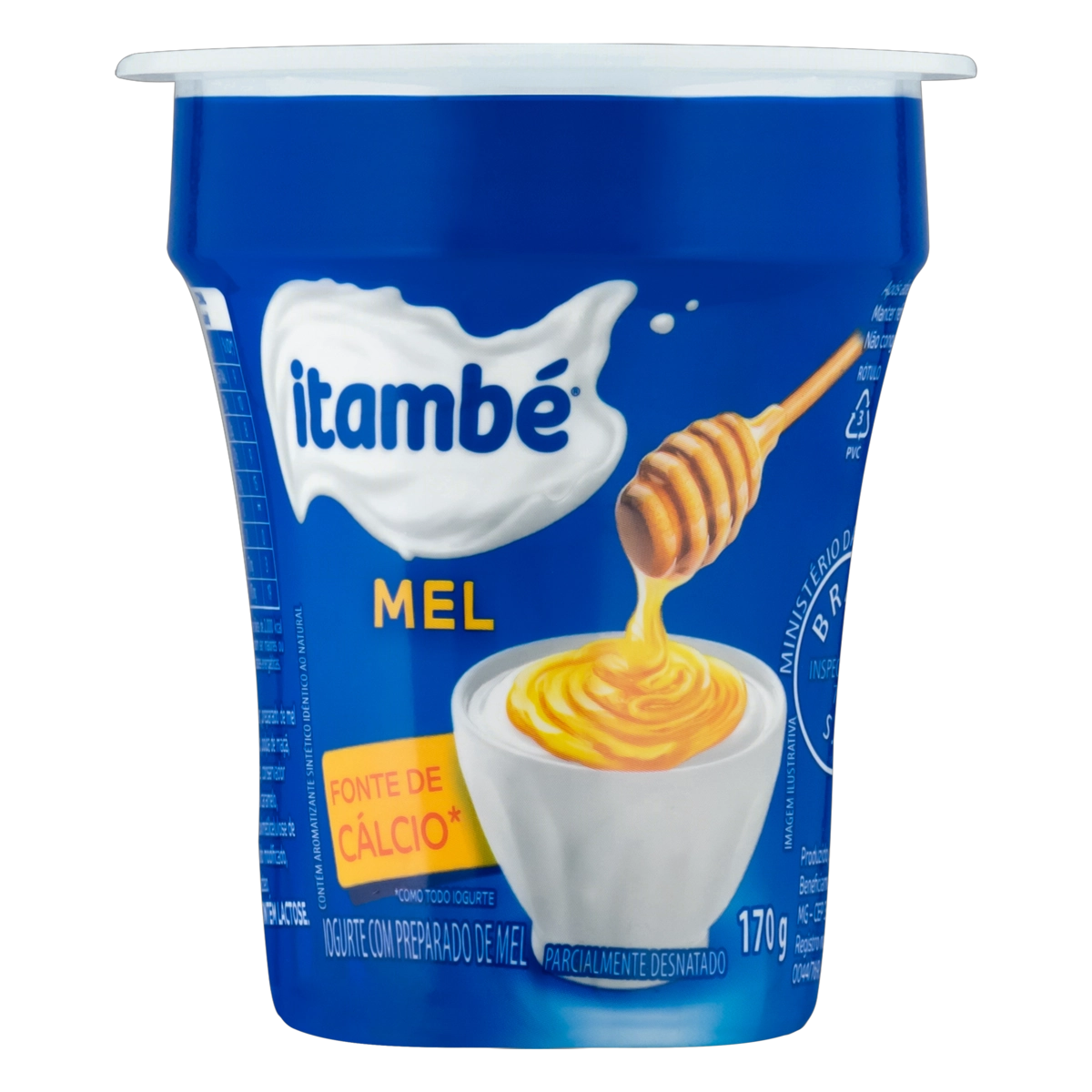 Iogurte Natural com Mel ITAMBÉ 180g