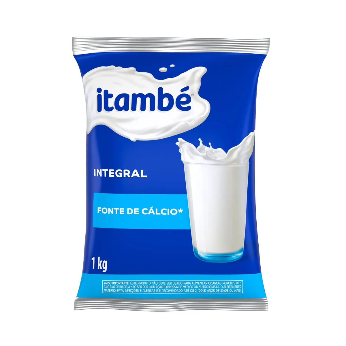 Leite em Pó Integral Itambé Sachê 1Kg