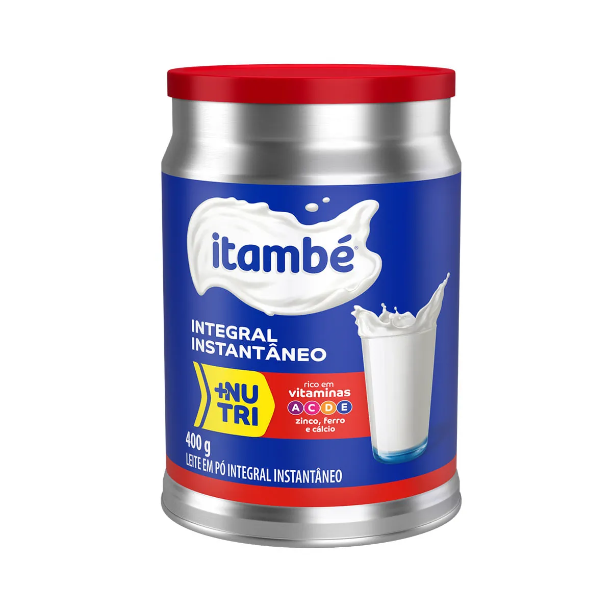 Leite Pó Instantâneo Integral Itambé Lata 380g
