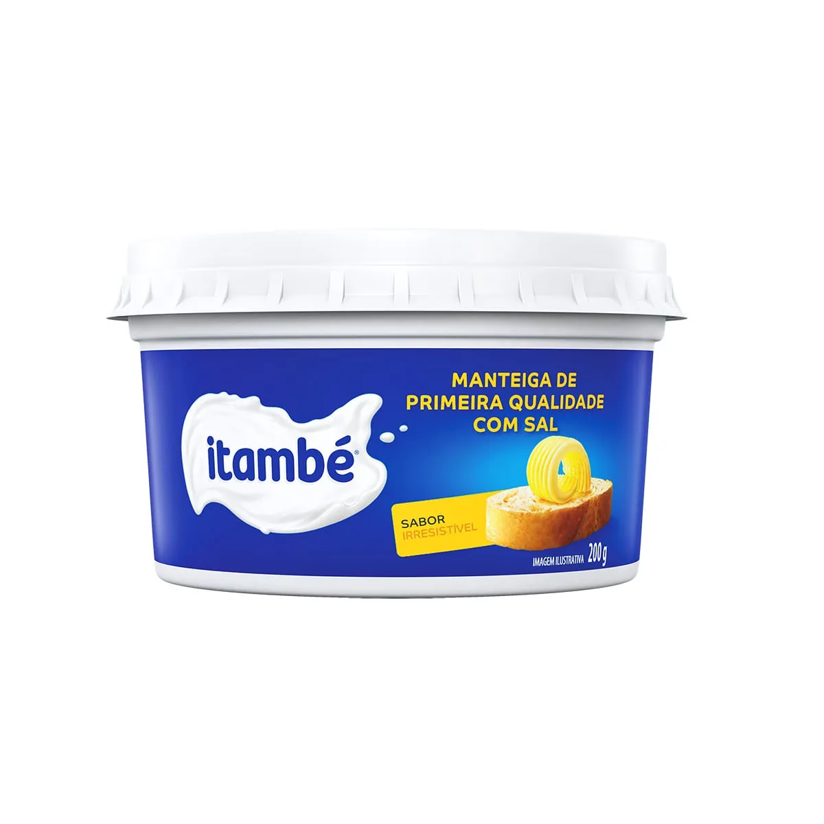 Manteiga com Sal ITAMBÉ Pote 200g