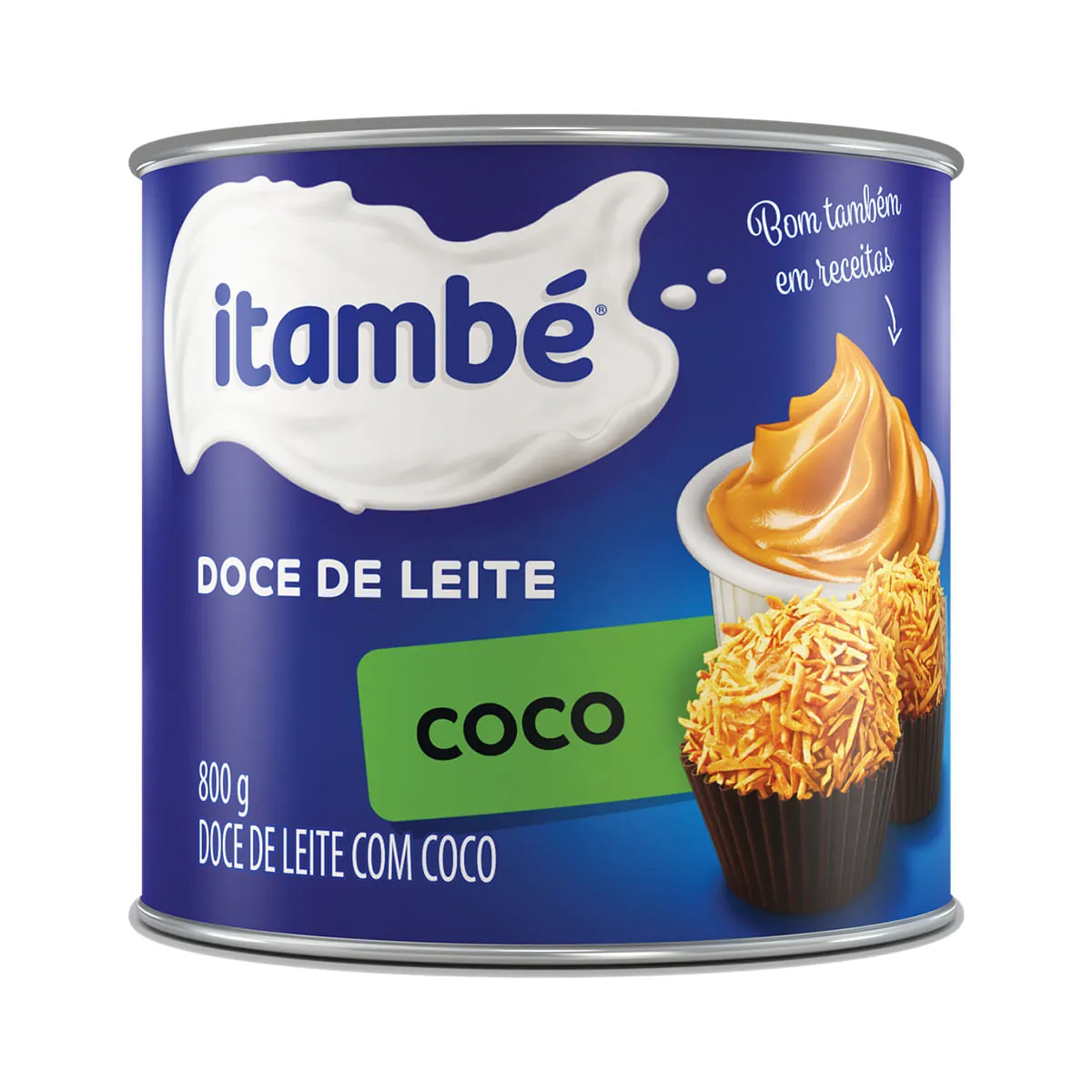 Doce De Leite Com Coco Itambé Lata 800g