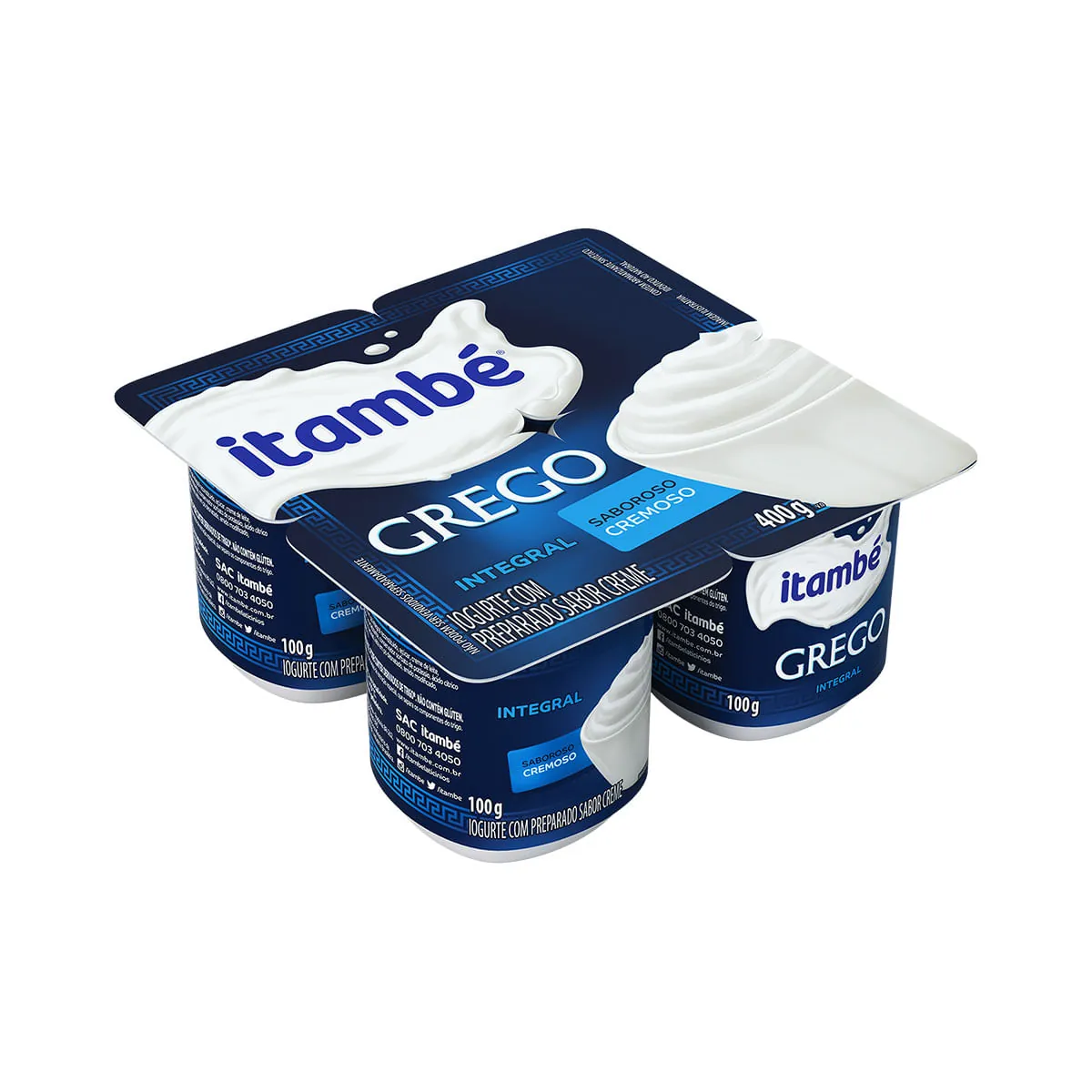 Iogurte Grego Itambé Tradicional 400g