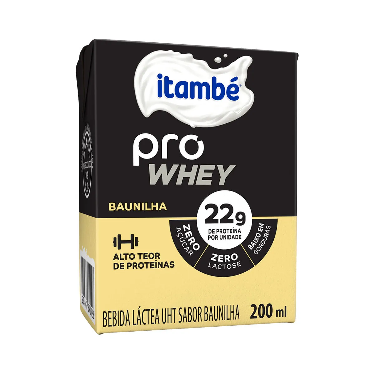 Bebida Láctea Itambé Pro+ Baunilha 200ml