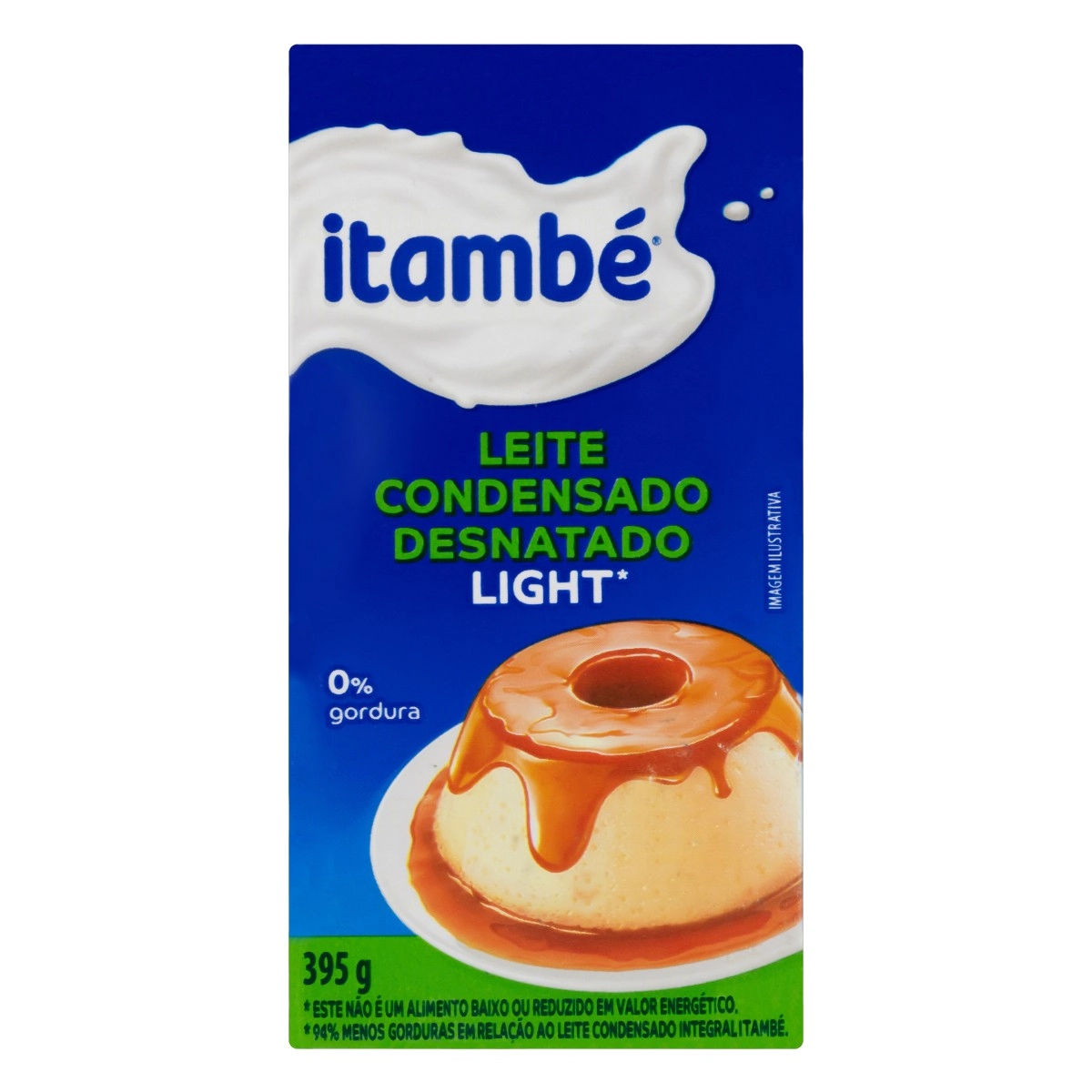 Leite Condensado Desnatado Light Itambé Caixa 395g