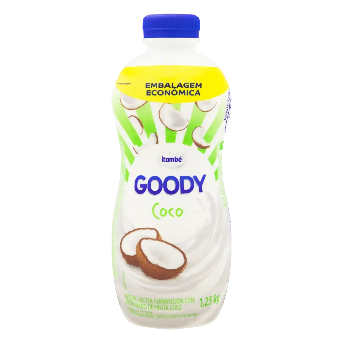 Bebida Láctea Fermentada Coco Itambé Goody Garrafa 1,15kg Embalagem Econômica