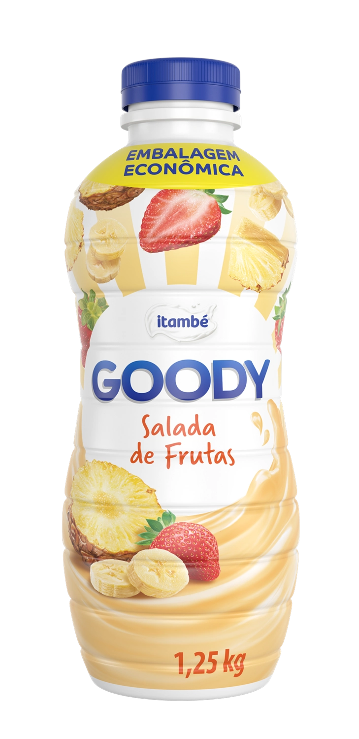 Bebida Lactéa Salada de Frutas Goody Garrafa 1,250g