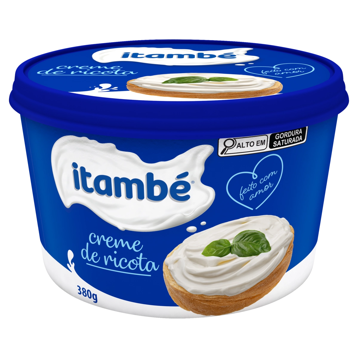 Creme De Queijo Ricota Itambé Pote 380g