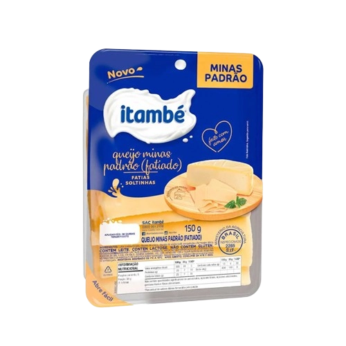 Queijo Minas Padrão Fatiado Itambé 150g