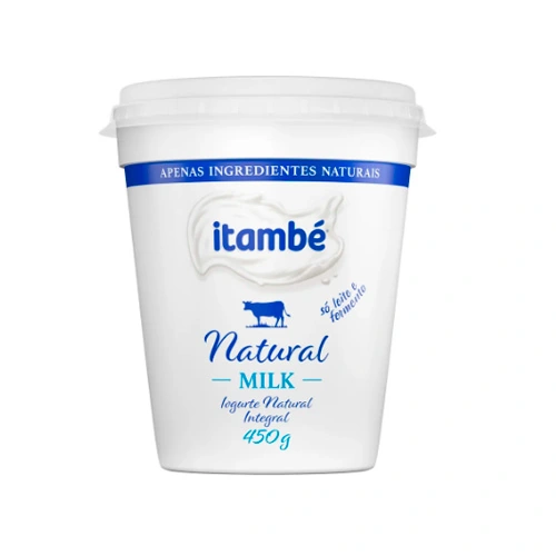 Iogurte Desnatado Natural Itambé Milk Pote 450g