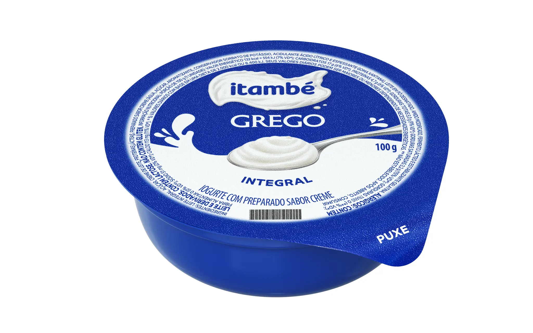 Iogurte Grego Tradicional Itambé Pote 90g