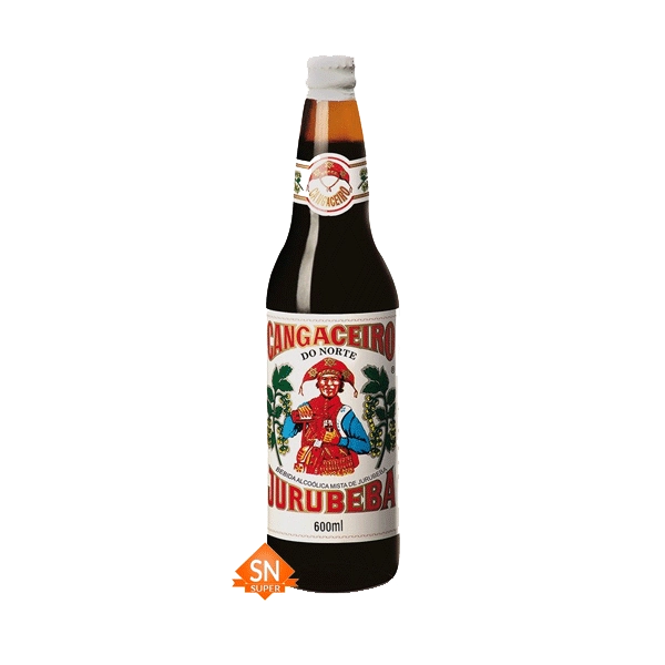 Bebida Mista Alcoólica Jurubeba Cangaceiro Do Norte Garrafa 600ml