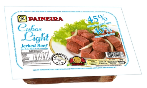 Jerked Beef Paineira Cubo Light Traseiro