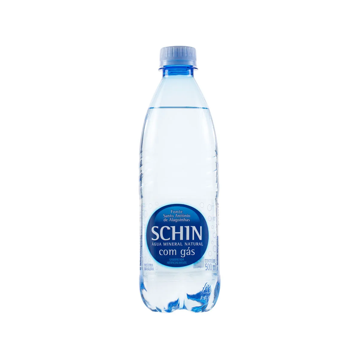 Água Mineral com Gás Schin Garrafa 500 ml
