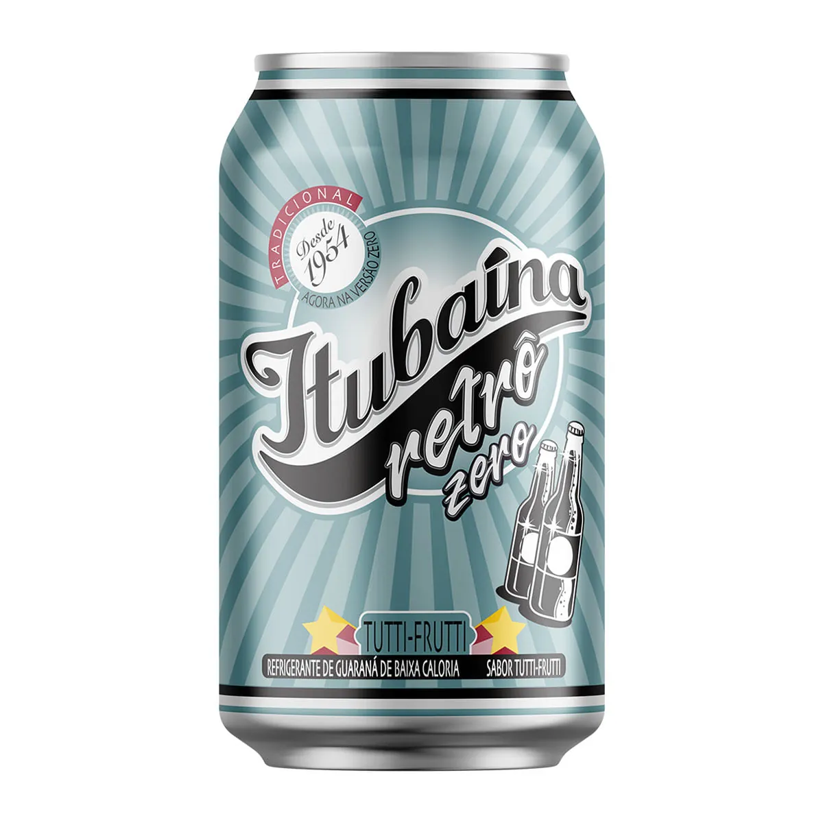 Refrigerante Itubaína Tutti Frutti Zero Lata 350 ml