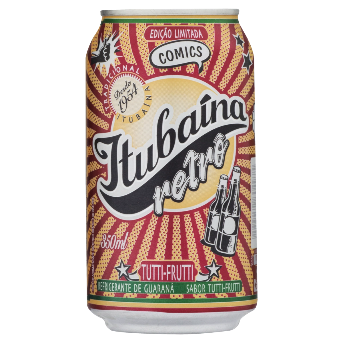 Refrigerante Tutti Frutti Itubaína Retrô Lata 350ml