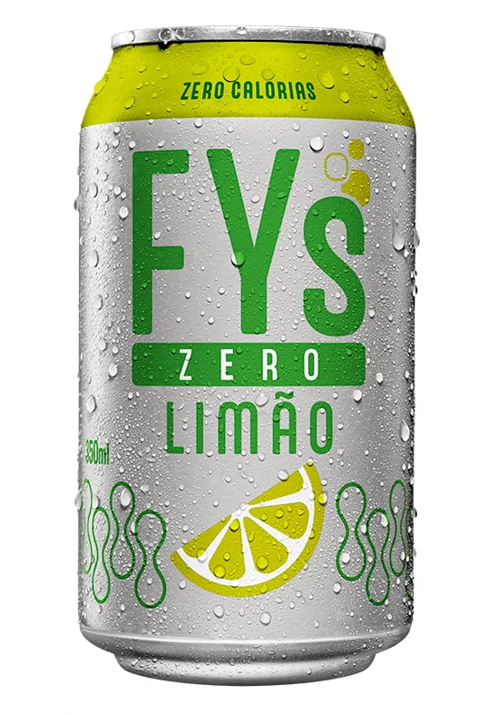 Refrigerante Limão Fys Zero Lata 350ml