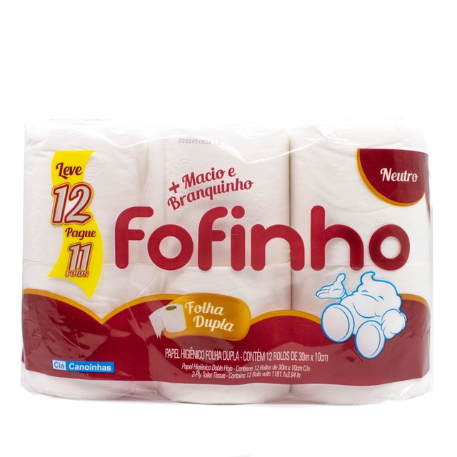 Papel Hig Fofinho Fd 30m Lv12 Pg11