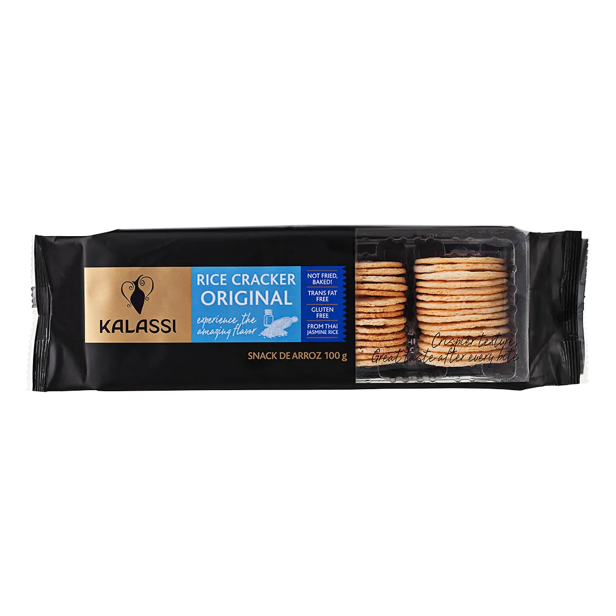 Snack de Arroz Original Kalassi Pacote 100g