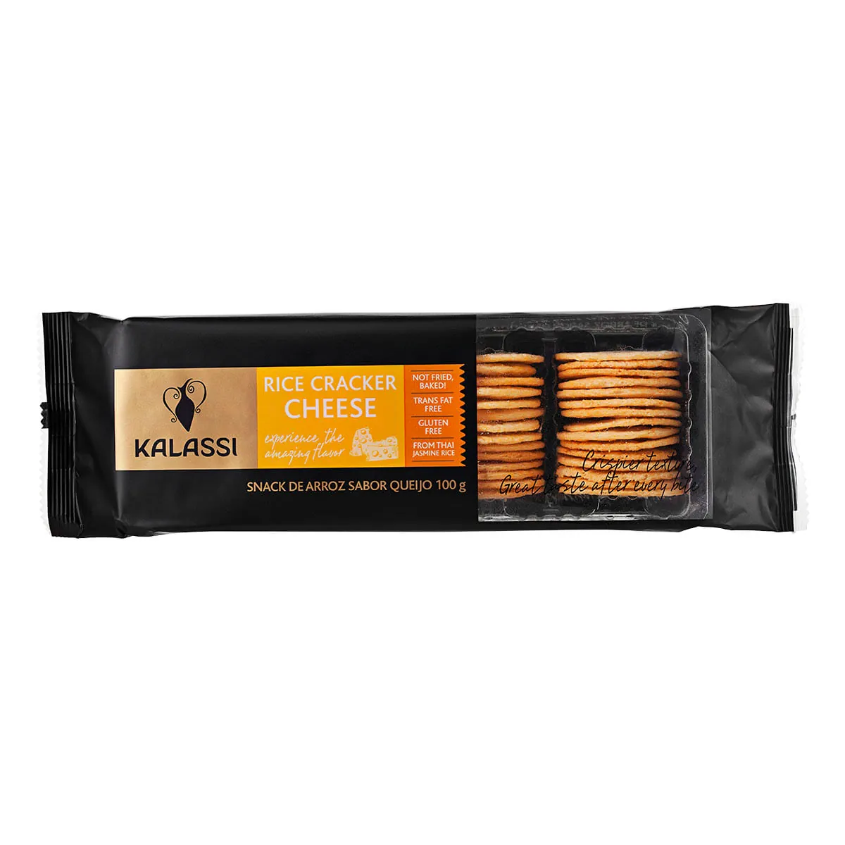 Snack de Arroz Queijo Kalassi 100g