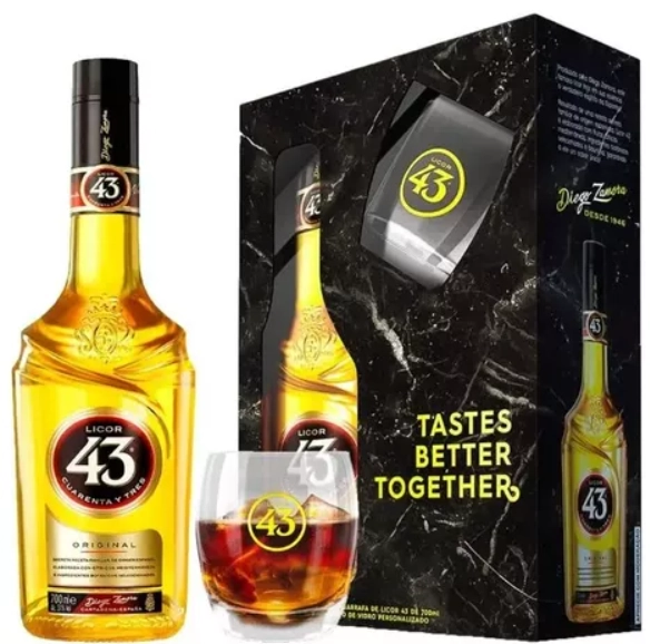 Kit Licor 43 Diego Zamora 700ml Carajillo