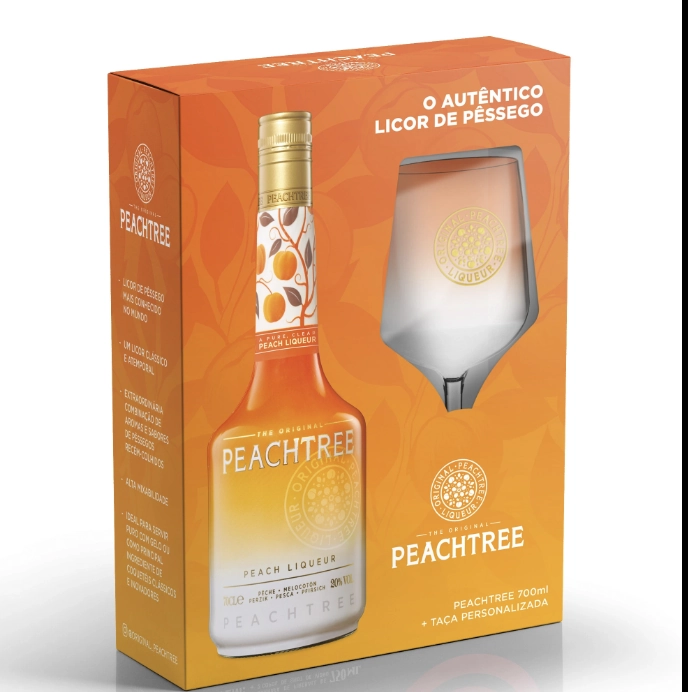 Beb Licor Peachtree Taca 700ml