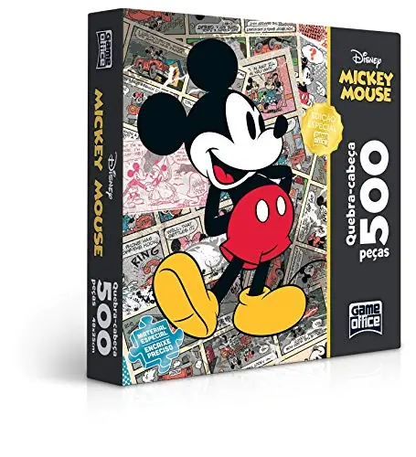 Quebra Cabeça Poster Mickey Mouse 500 Peças