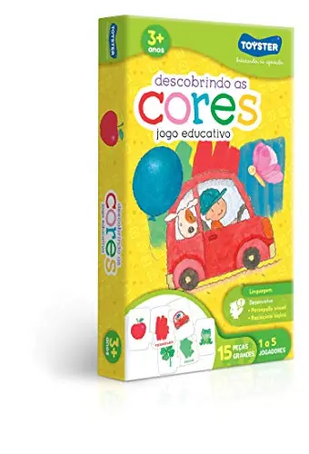 Jogo Educativo Descobrindo As Cores Toyster