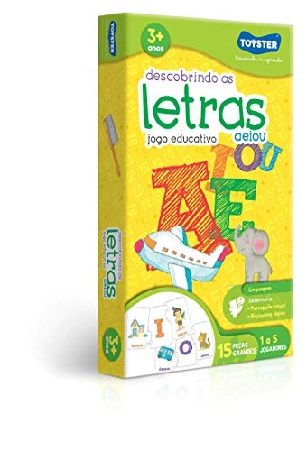 Jogo Descobrindo As Letras A E I O U Toyster