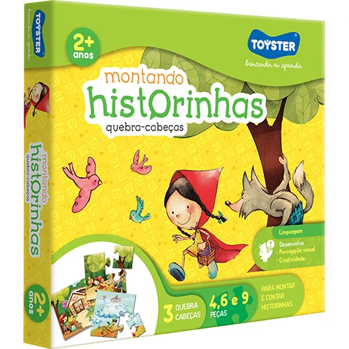 Quebra Cabeça Montando Historinhas Toyster