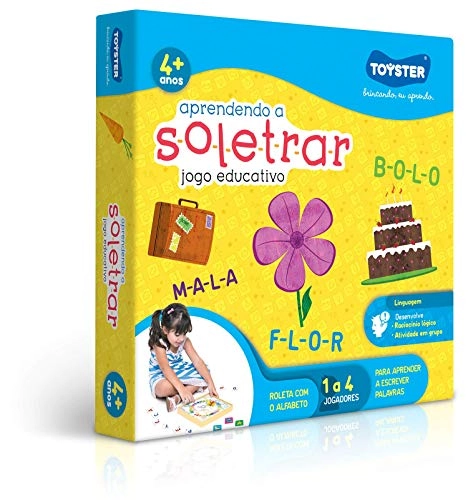 Jogo Educativo Aprendendo A Soletrar Toyster