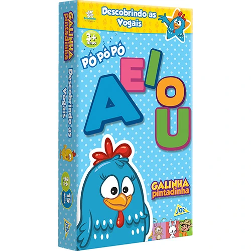 Jogo Descobrindo As Vogais Galinha Pintadinha Jak