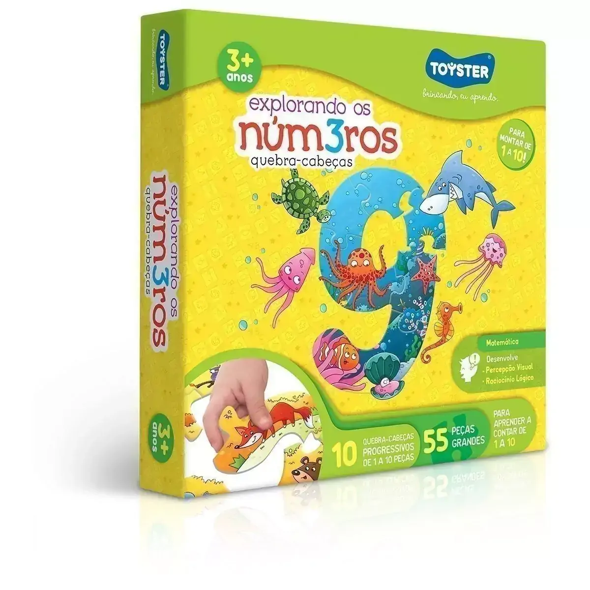 Explorando Números Toyster Quebra-Cabeça