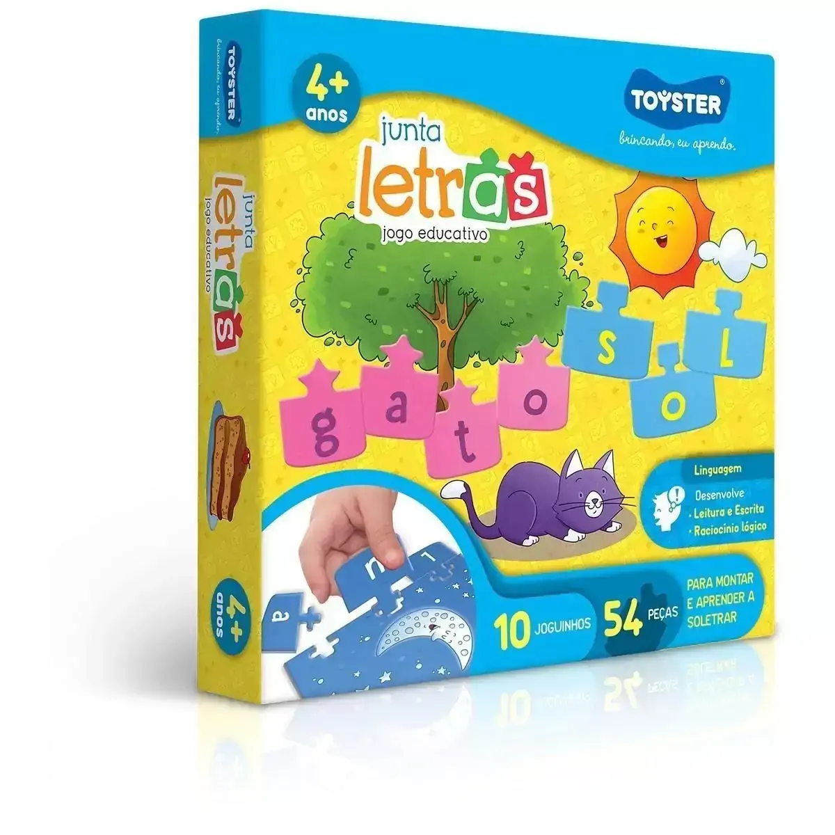 Junta Letras Toyster Jogo Educativo