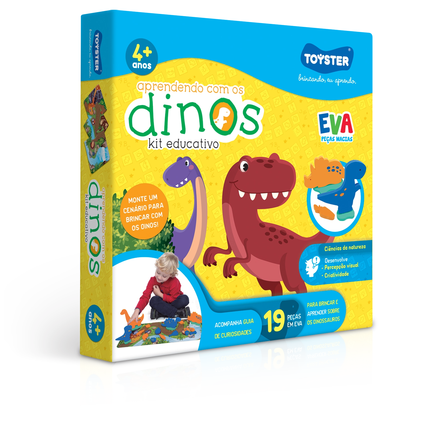 Aprendendo Com Os Dinos Ref 2674 Toyster