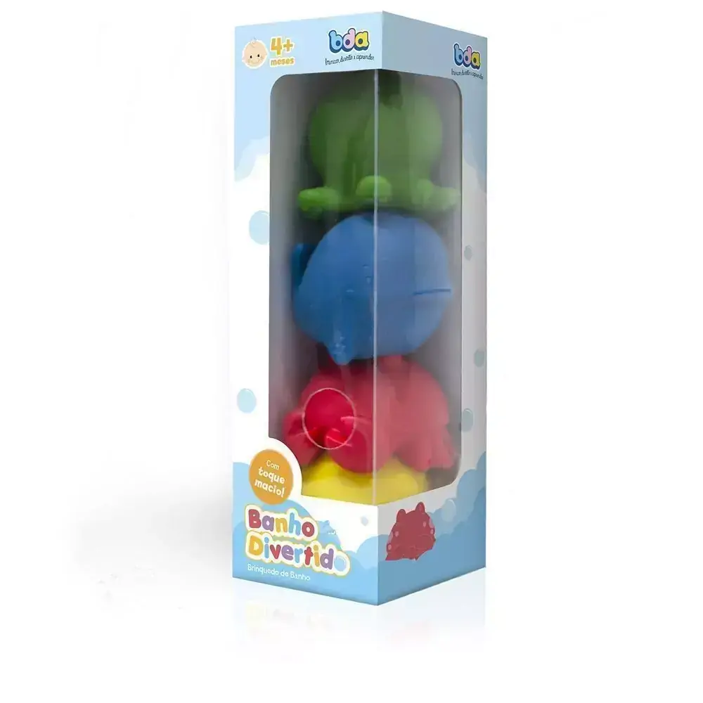 Brinquedo - Banho Divertido - Bda - Toyster