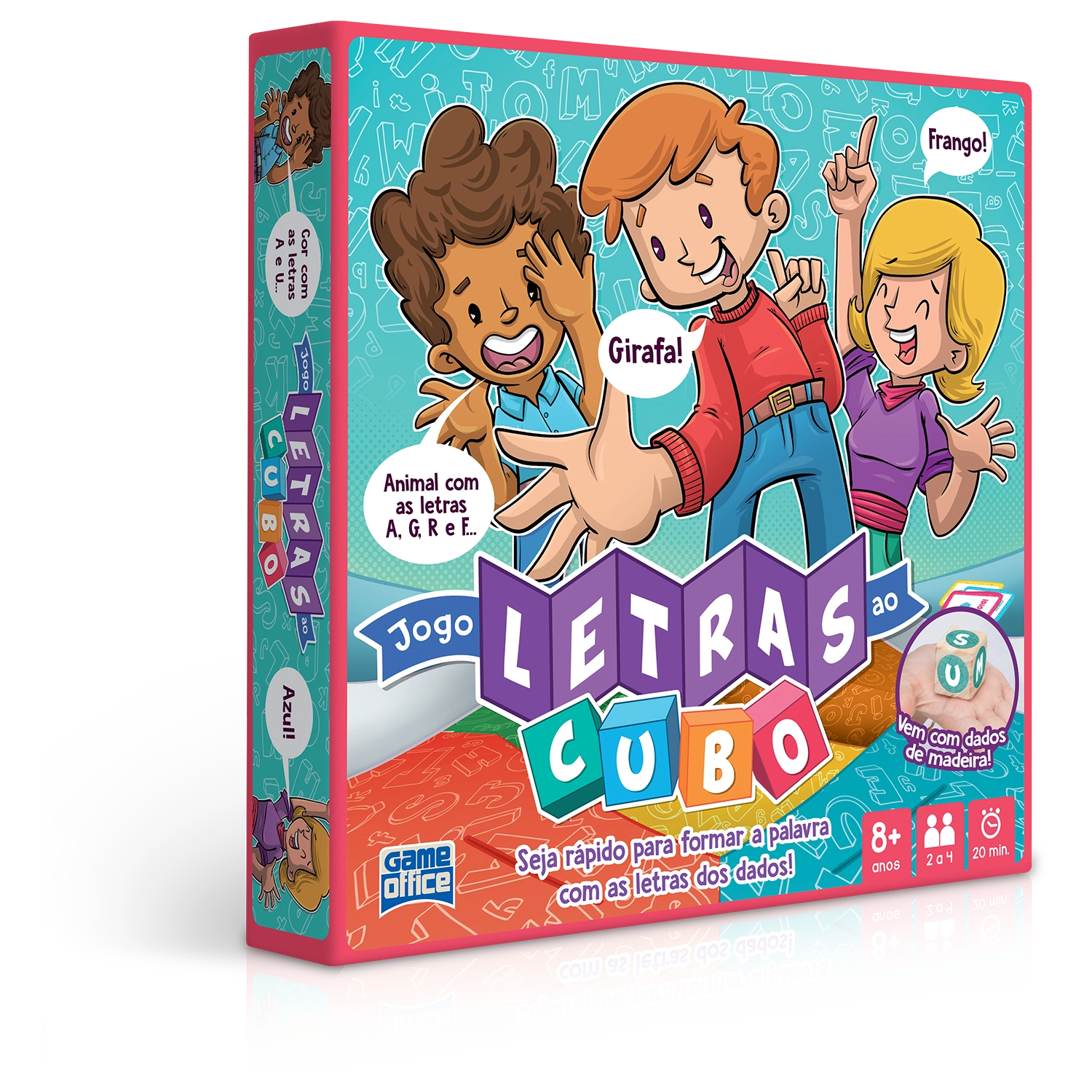 Jogo Letras ao Cubo - Game Office - Toyster