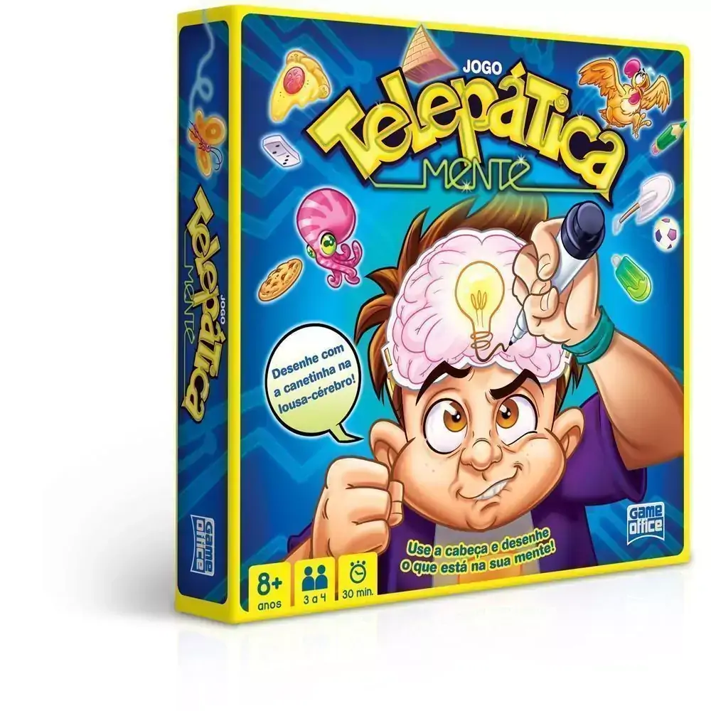 Jogo de Tabuleiro - Telepática Mente - Game Office - Toyster