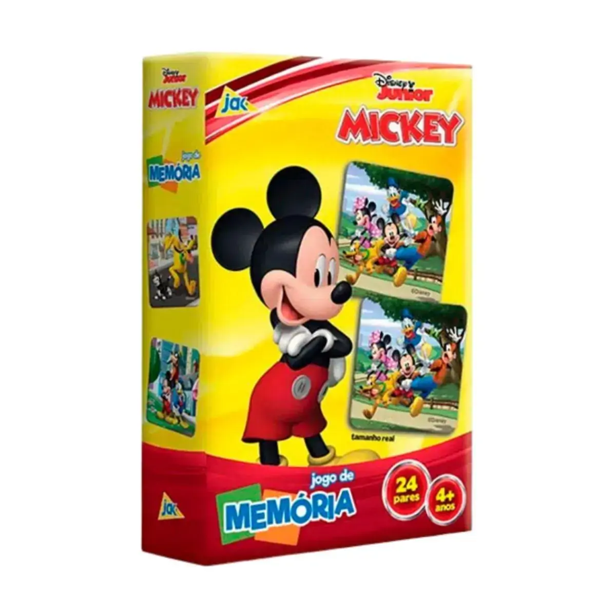 Jogo de Memória - 24 Pares - Disney - Jak - Mickey - Toyster Jogo de Memória - 24 Pares - Disney - Jak - Mickey - Toyster