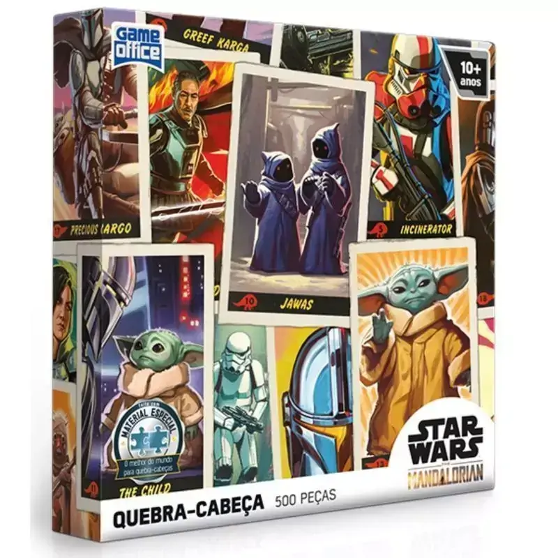 Quebra-cabeça Star Wars - The Mandalorian 500 Peças Toyster